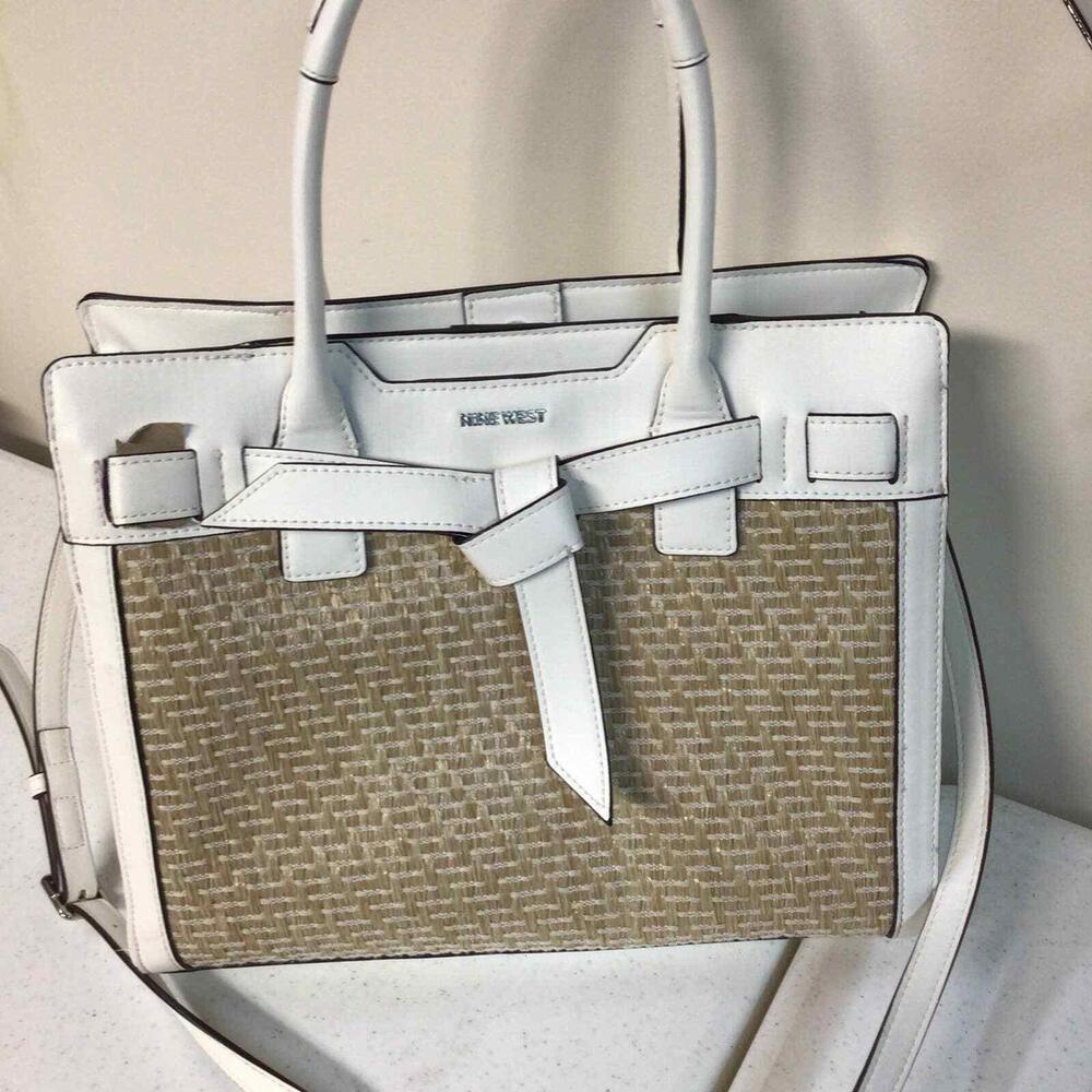 Nine West Gabriella white handbag